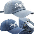 IMAJAE SIGNATURE DISTRESSED COLOR STRAP HATS
