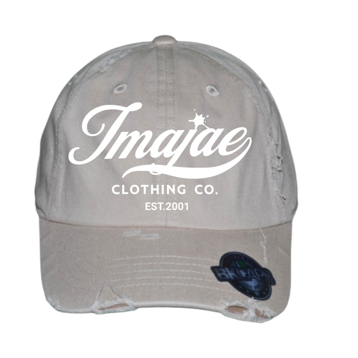 IMAJAE SIGNATURE DISTRESSED COLOR STRAP HATS