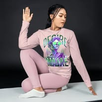 DESIRE COLLECTION BY IMAJAE LUXURY STREETWEAR LONG -SLEEVE TSHIRTS