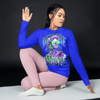 DESIRE COLLECTION BY IMAJAE LUXURY STREETWEAR LONG -SLEEVE TSHIRTS
