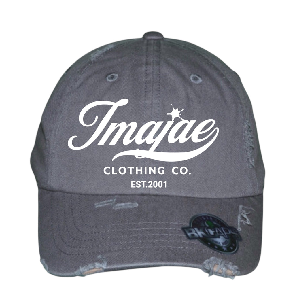 IMAJAE SIGNATURE DISTRESSED COLOR STRAP HATS
