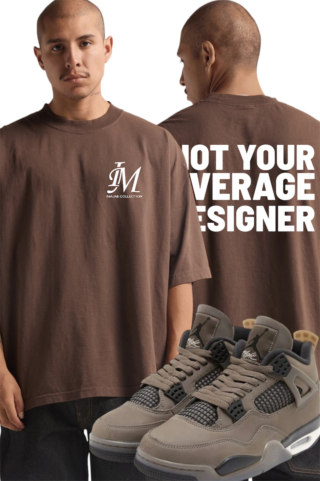 SIGNATURE OVER-SIZED ( NOT YOUR AVERAGE DESIGNER )  TSHIRTS / HOODIES