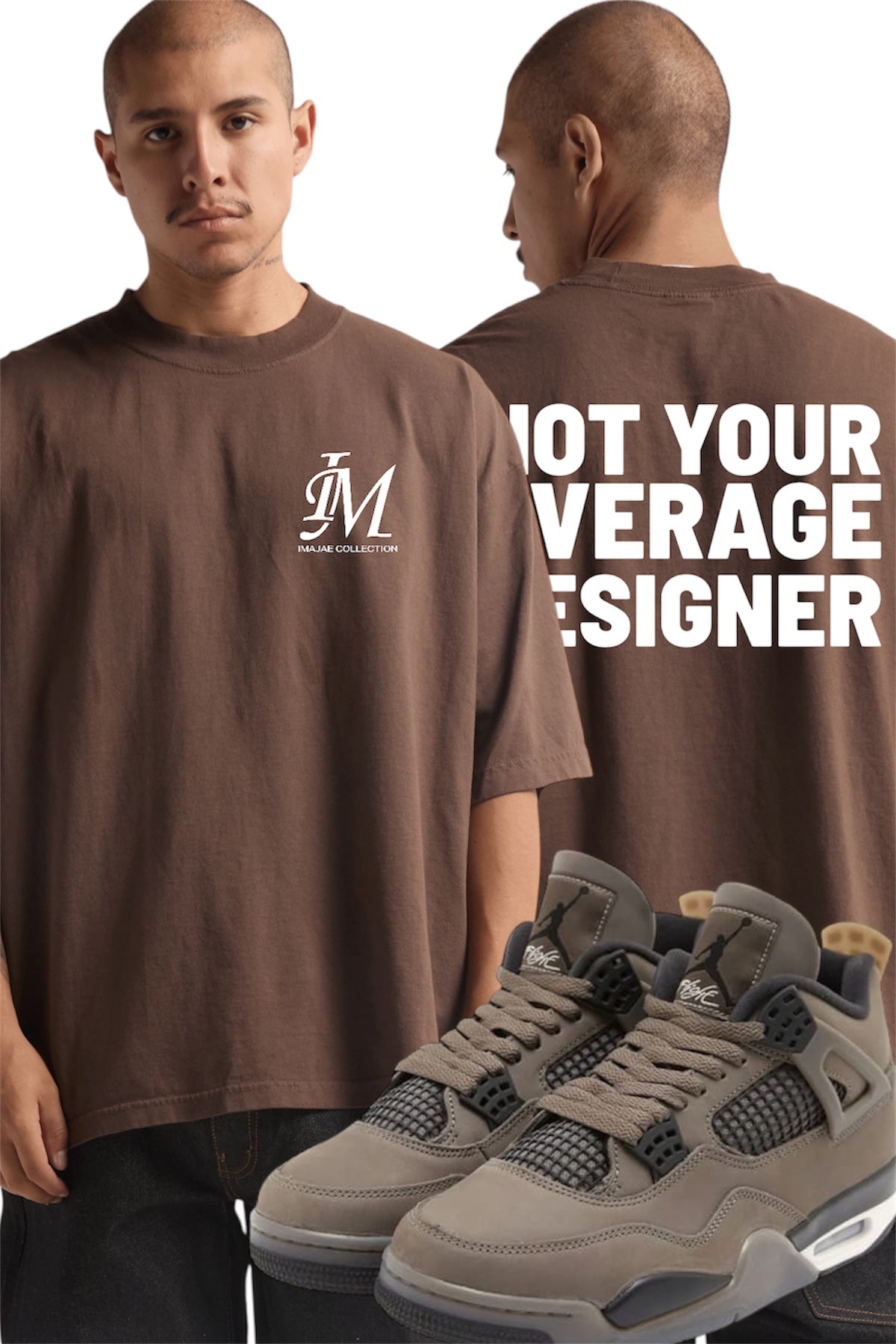 SIGNATURE OVER-SIZED ( NOT YOUR AVERAGE DESIGNER )  TSHIRTS / HOODIES